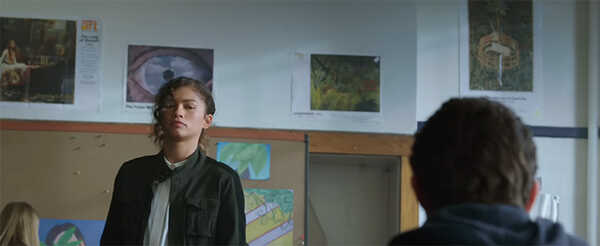 Zendaya ในหนัง spider-man far from home