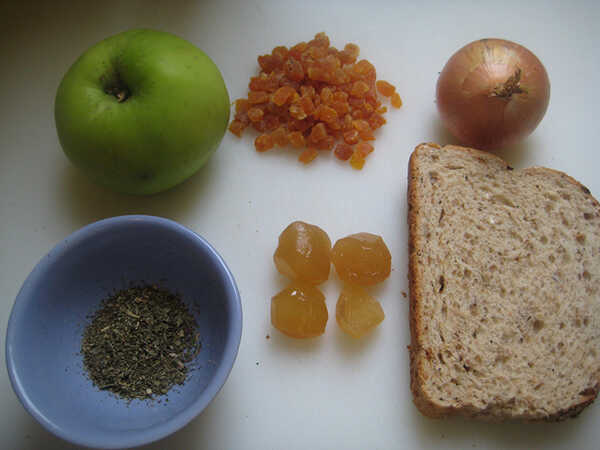 หมูสันในยัดไส้แอปริคอต แอปเปิล และขิง อาหารฝรั่ง เมนูหมูยัดไส้ สูตรอาหาร