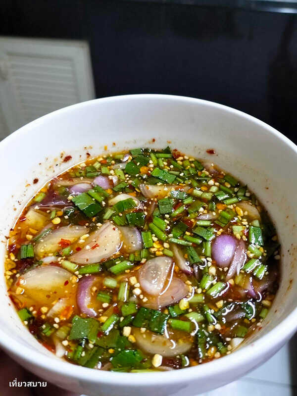 เนื้อย่างกระทะ น้ำจิ้มแจ่วสูตรเด็ด อาหารไทย สูตรอาหาร