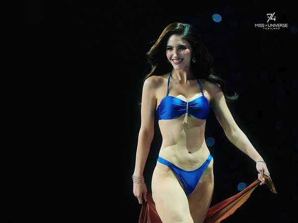 ชุดว่ายน้ำรอบพรีลิมฯ Miss Universe 2025