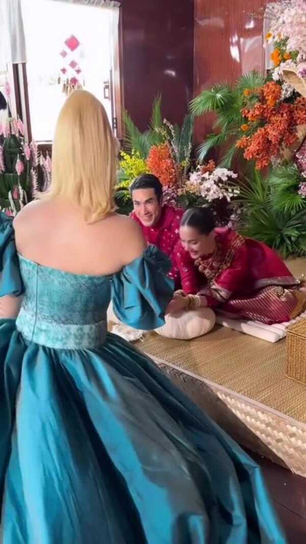 พี่เอ ศุภชัย ใส่ซองงานแต่ง ณเดชน์ - ญาญ่า