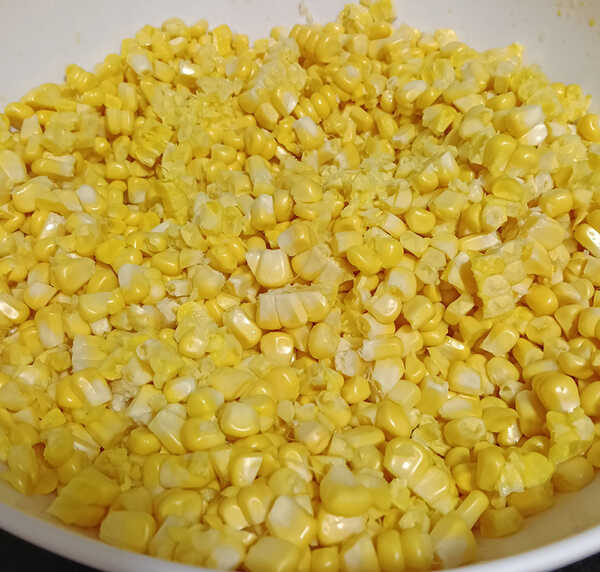 ขนมข้าวโพดสาคูมะพร้าวอ่อน ขนมข้าวโพด เมนูขนมไทย สูตรขนม