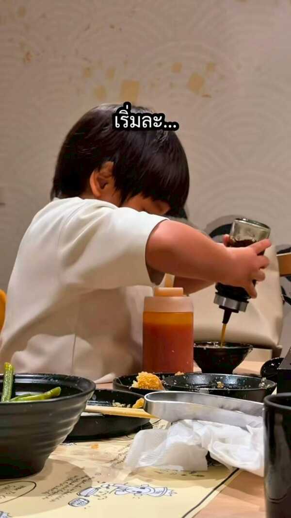 น้ำชา ชีรณัฐ แจงคลิปปล่อยลูกเล่นในร้านอาหาร