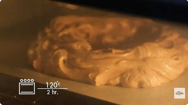 ครันชี่ช็อกโกแลตพัฟโลวา เค้กช็อกโกแลต สูตรขนม