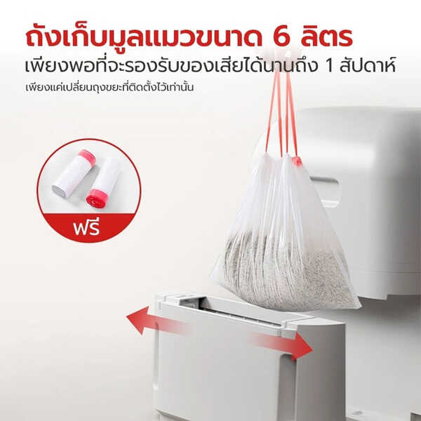 Petus ห้องน้ำแมวอัตโนมัติ