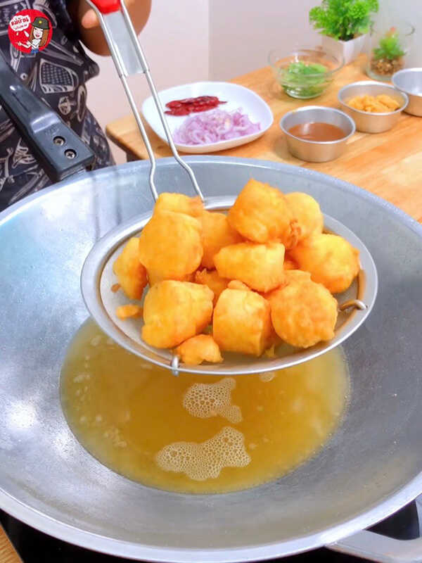 เต้าหู้ไข่ทอดซอสมะขาม เมนูเต้าหู้ไข่ สูตรอาหาร