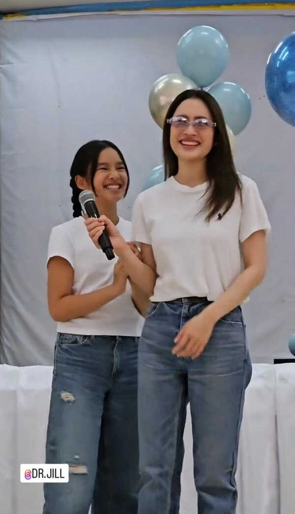 ภาพล่าสุด น้องปีใหม่ แท็กทีมแม่แอฟร่วมงานบุญ