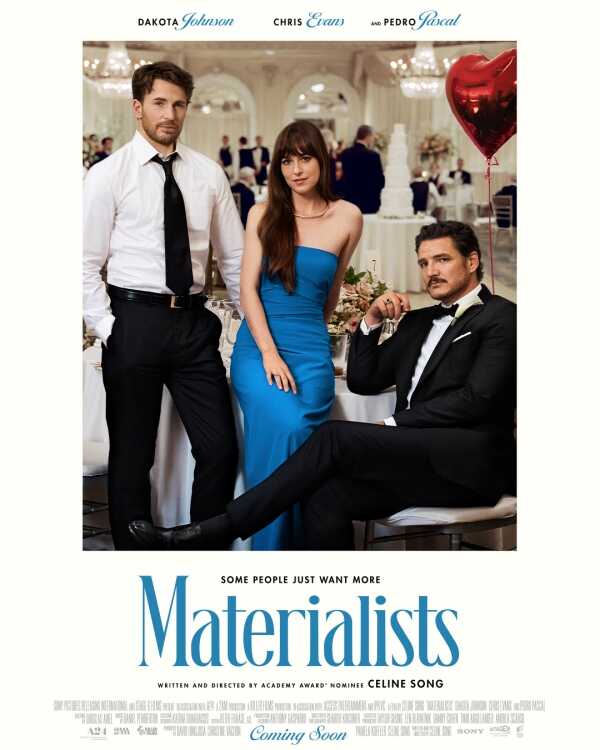 เปโดร ปาสคาล รับบท แฮรี่ นักธุรกิจหนุ่ม ในหนัง Materialists