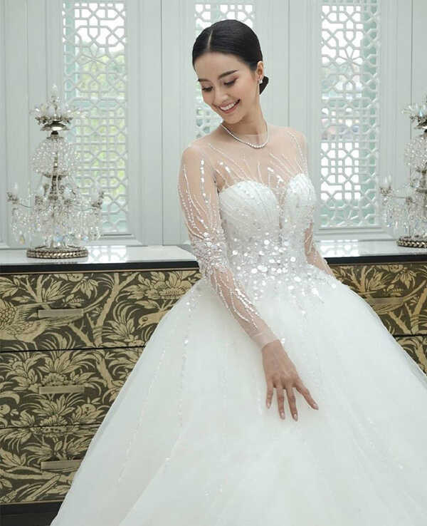 น้ำฝน พัชรินทร์, ชุดแต่งงาน