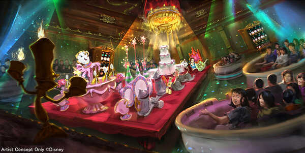 Beauty and the Beast โตเกียวดิสนีย์แลนด์