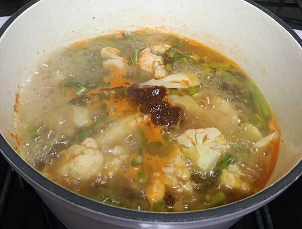 แกงส้มสองใจ เมนูแกงส้ม แกงส้ม สูตรอาหาร เมนูอาหาร