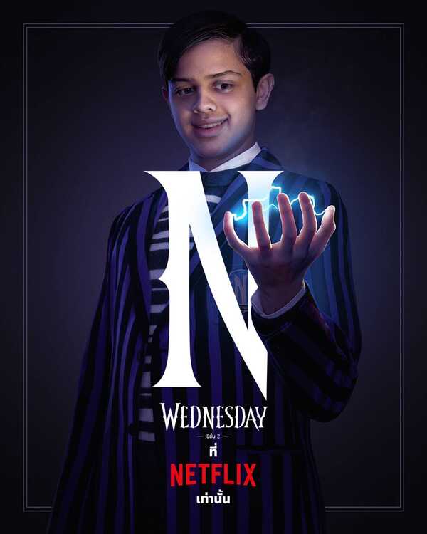 รายชื่อนักแสดง ซีรีส์ Wednesday 2