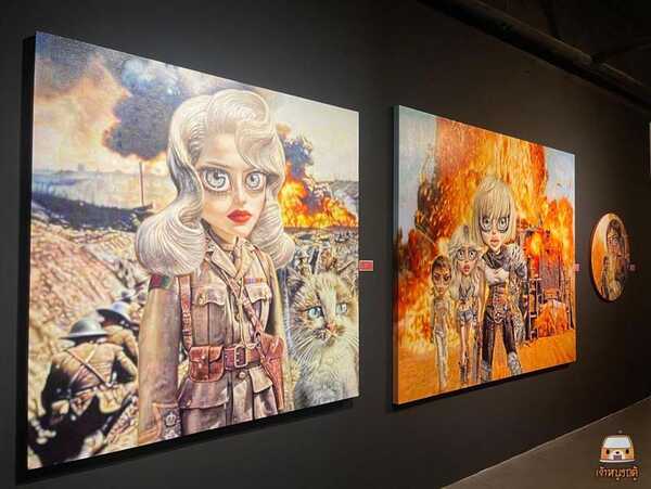 งานศิลป์ที่ River Coty Bangkok