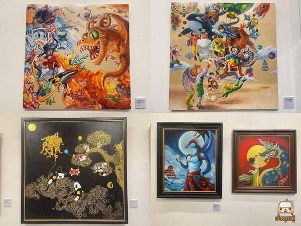 งานศิลป์ที่ River Coty Bangkok