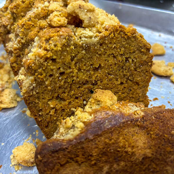 เค้กกล้วยหอมคาราเมลครัมเบิล สูตรเค้กกล้วยหอม สูตรเค้ก สูตรขนม เบเกอรี่