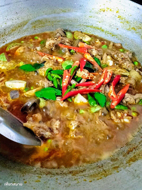 แกงป่าไก่บ้านใบยี่หร่า เมนูแกงป่า อาหารไทย สูตรอาหาร