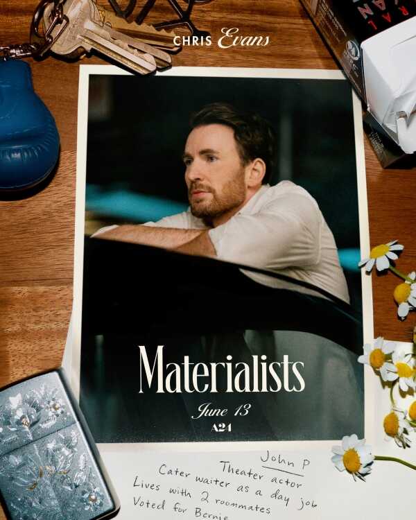 Materialists หนังโรแมนติก Dakota Johnson Chris Evans Pedro Pascal นำแสดง