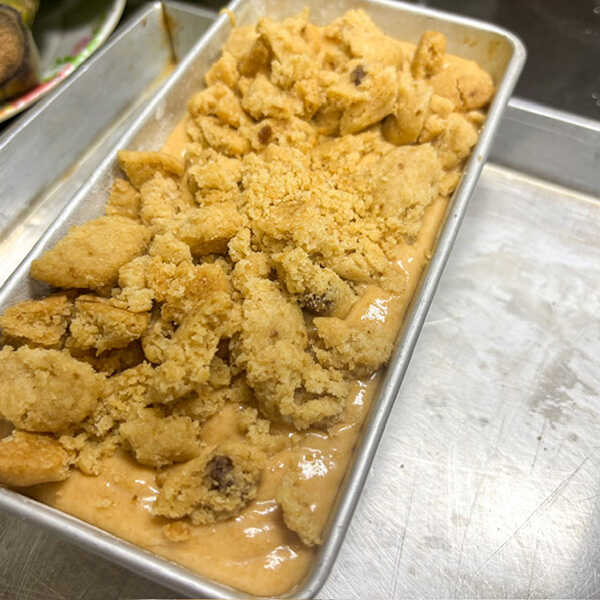 เค้กกล้วยหอมคาราเมลครัมเบิล สูตรเค้กกล้วยหอม สูตรเค้ก สูตรขนม เบเกอรี่