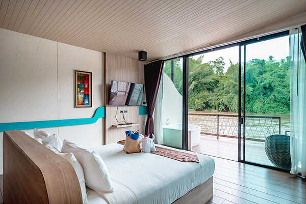 ที่พักริมน้ำกาญจนบุรี 2566