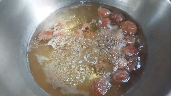 บะหมี่เย็นน้ำลำไย เมนูเส้น บะหมี่ อาหารฟิวชั่น สูตรอาหาร