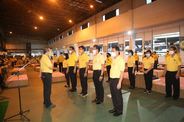 MEA ระดมติดตั้งระบบไฟฟ้า รพ.สนามใต้ร่มพระบารมี