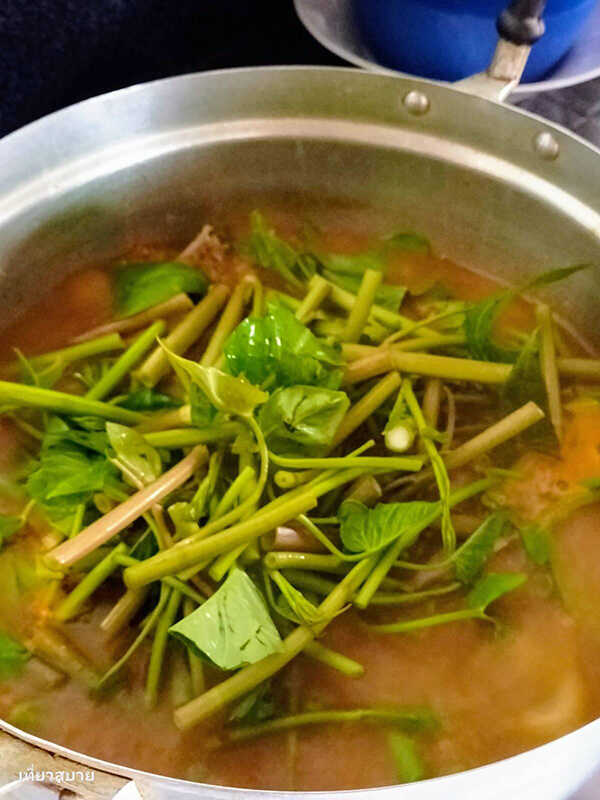 แกงส้มผักบุ้งปลานิล แกงส้ม เมนูปลา อาหารไทย สูตรอาหาร