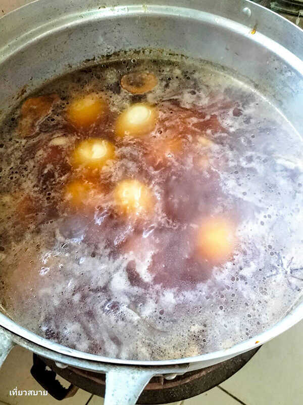 พะโล้คากิ เมนูพะโล้ ขาหมู อาหารไทย สูตรอาหาร