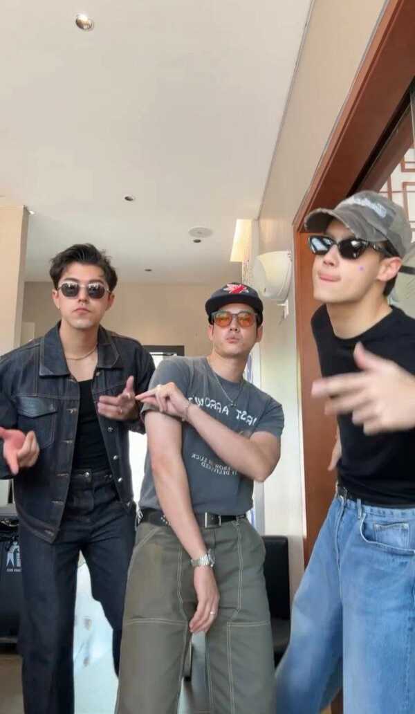 นาย-มาริโอ้-ไอซ์ รวมตัวโชว์สเต็ปแดนซ์ เต้นเบา ๆ แต่ความหล่อกระชากใจเต็ม ๆ 