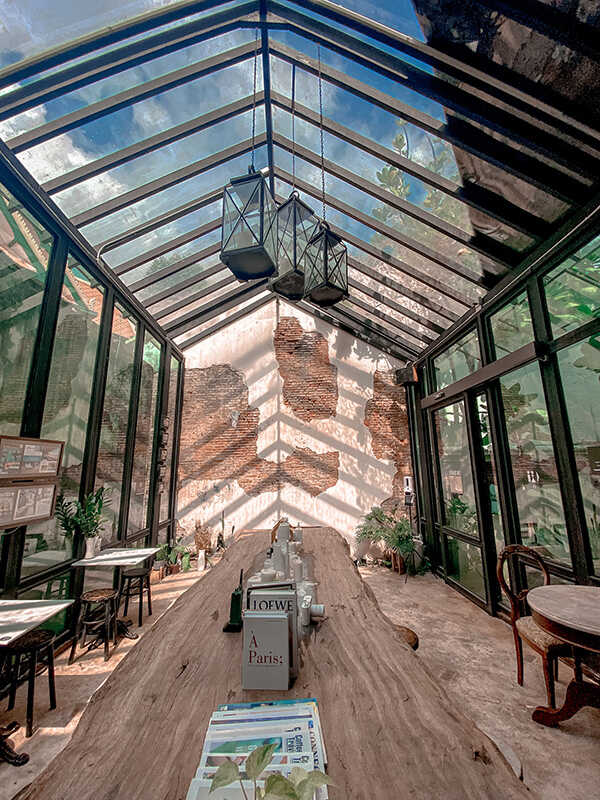 CHATA Specialty Coffee เรือนกระจก