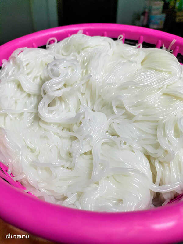 ขนมจีนแกงเนื้อ สูตรขนมจีนน้ำยา เมนูเนื้อ เมนูเส้น อาหารจานเดียว สูตรอาหาร