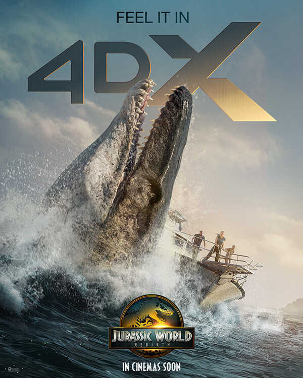 โปสเตอ์หนัง jurassic world rebirth ไดโนเสาร์ หนัง 2025