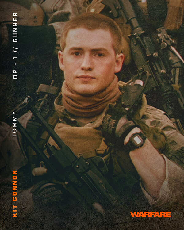 หนัง Warfare ยุทธการฝ่าแดนนรก หนังสงคราม นักแสดงนำ Kit Connor รับบท Tommy