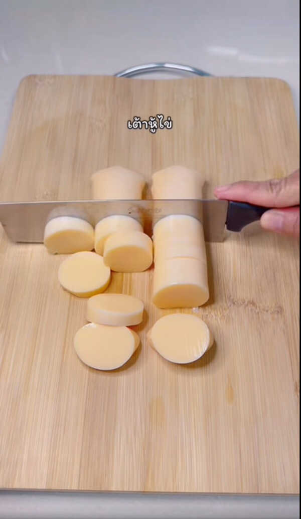 เต้าหู้ไข่ผัดกุ้งเทริยากิ เมนูเต้าหู้ไข่ สูตรอาหาร