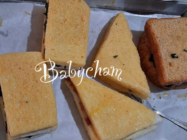 คร็อกเมอซีเยอ (Croque-Monsieur) อาหารเช้า แซนด์วิช สูตรขนม
