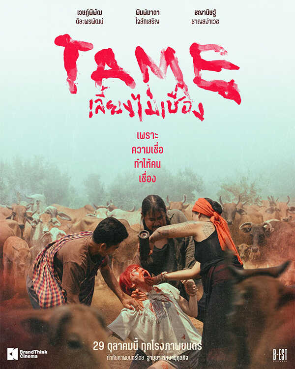 TAME เลี้ยงไม่เชื่อง หนังใหม่ 2026 หนังใหม่เดือนตุลาคม 2569 ดูหนัง