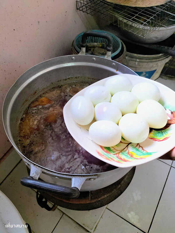 พะโล้คากิ เมนูพะโล้ ขาหมู อาหารไทย สูตรอาหาร