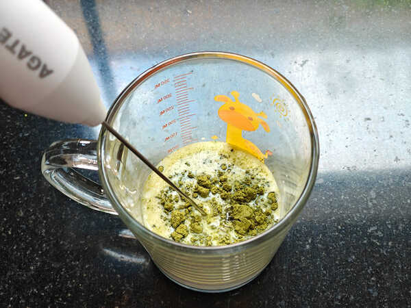 มัทฉะโฟมน้ำมะพร้าว สูตรมัทฉะน้ำผลไม้ สูตรชาเขียว เมนูชาเขียว สูตรเครื่องดื่ม