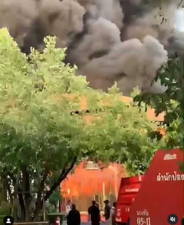 ไฟไหม้โรงงานผลิตพลาสติก