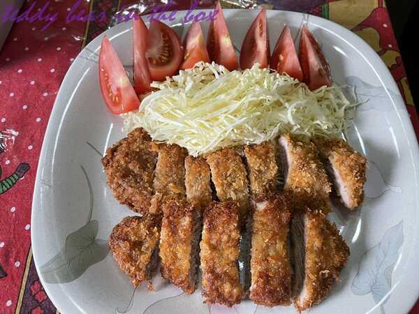 แซนด์วิชหมูทอด