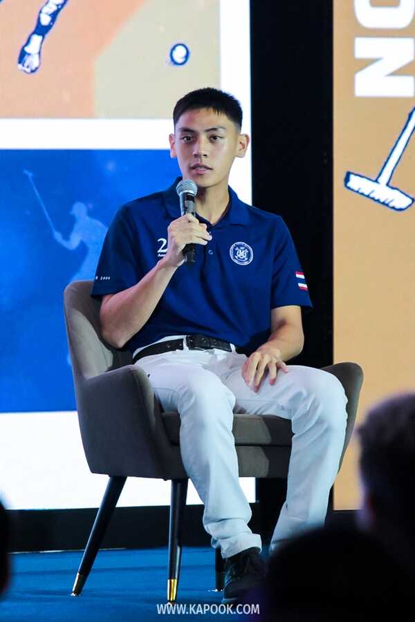 ชนม์นฤทธ์ โตมงคล นักกีฬาขี่ม้าโปโลดาวรุ่งชาวไทย