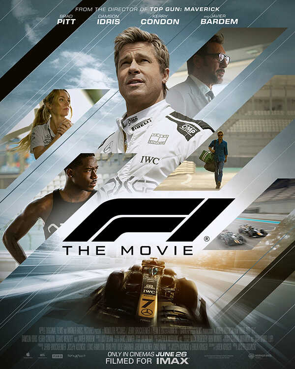 F1 หนังแข่งรถฟอร์มูล่าวัน F1 Movie แบรด พิตต์ นำแสดง