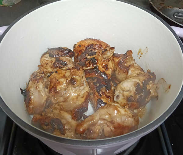 ไก่ตุ๋นซอสน้ำผึ้งสับปะรด เมนูไก่ เมนูตุ๋น ไก่ตุ๋น อาหารไทย สูตรอาหาร