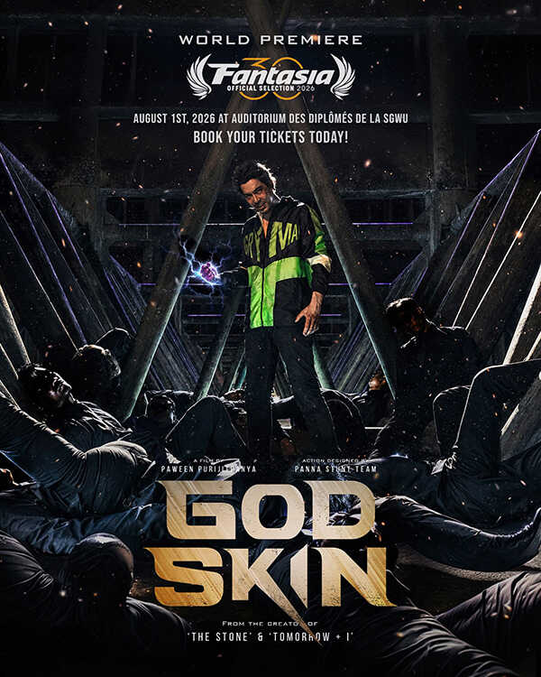 GODSKIN หมัดเทวา ท้าเดิมพัน หนังใหม่ 2026 โปสเตอร์