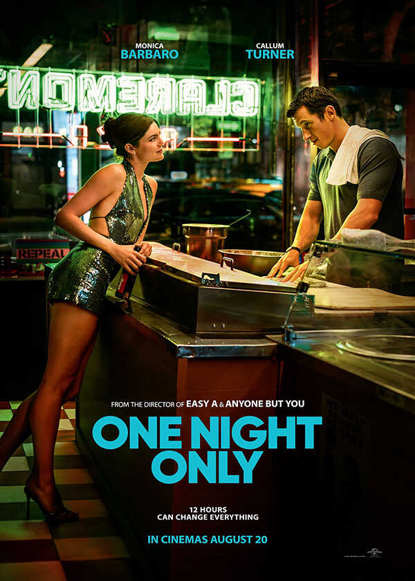 โปรแกรมหนังใหม่ สิงหาคม 2569 One Night Only คืนเดียวเสียวรัก โปสเตอร์
