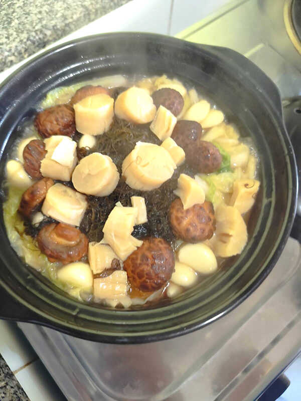 ผักกาดขาวหอยเชลล์อบหม้อดิน เมนูมงคลตรุษจีน เมนูตรุษจีน 2026 อาหารจีน สูตรอาหาร